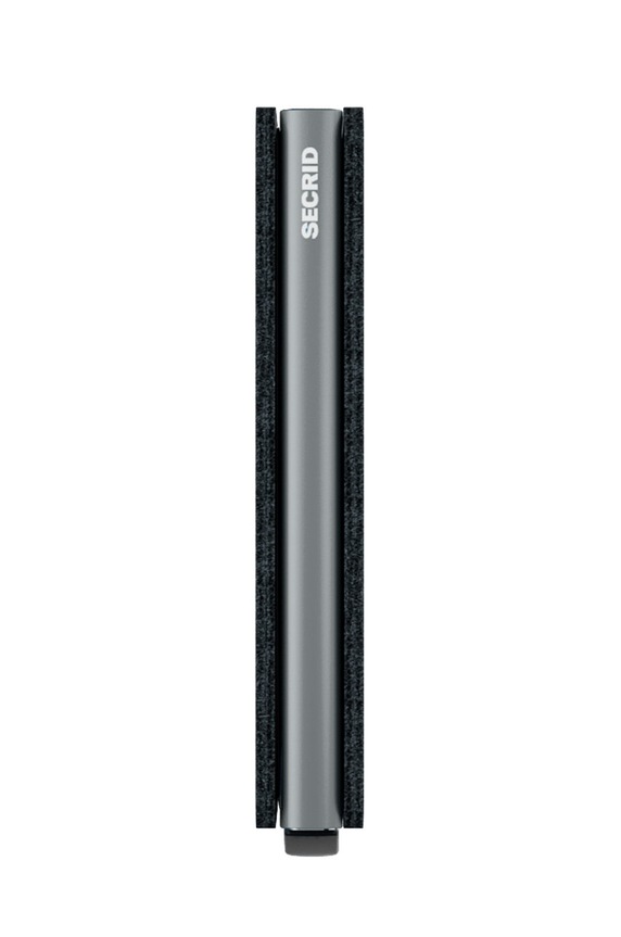 Кожаный кошелек Secrid чёрный SOp.Black.Titanium