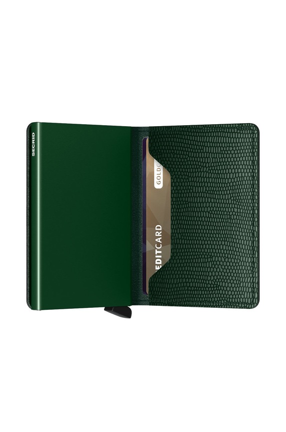 Kiegészítők Secrid bőr pénztárca SRa.Green zöld