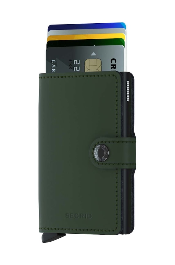 Secrid wallet MM.Green.Black black ZA00