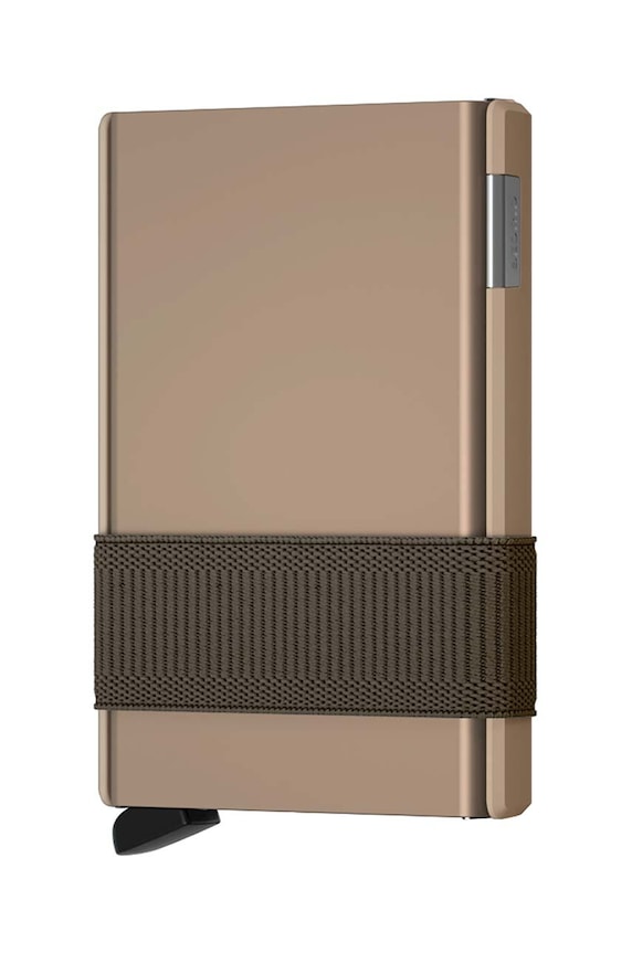 Secrid etui na karty Cardslide slide + MoneyBand Desert syntetyczny beżowy CS.Desert