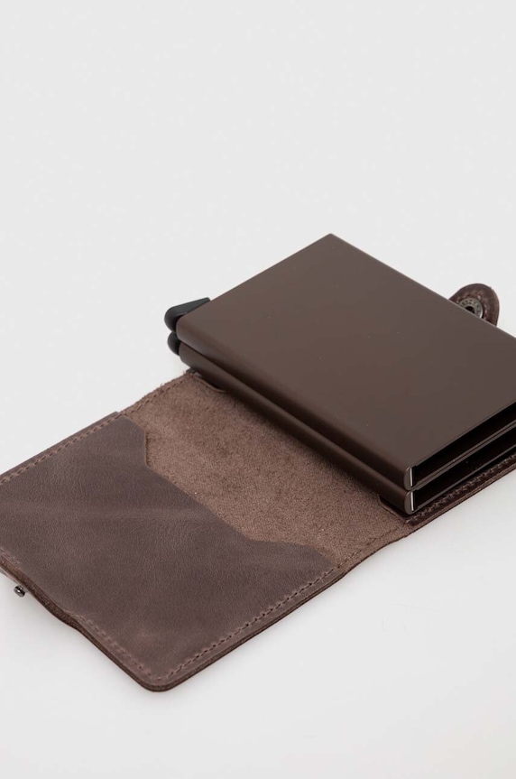 Accessori Secrid portafoglio in pelle TV.Chocolate marrone