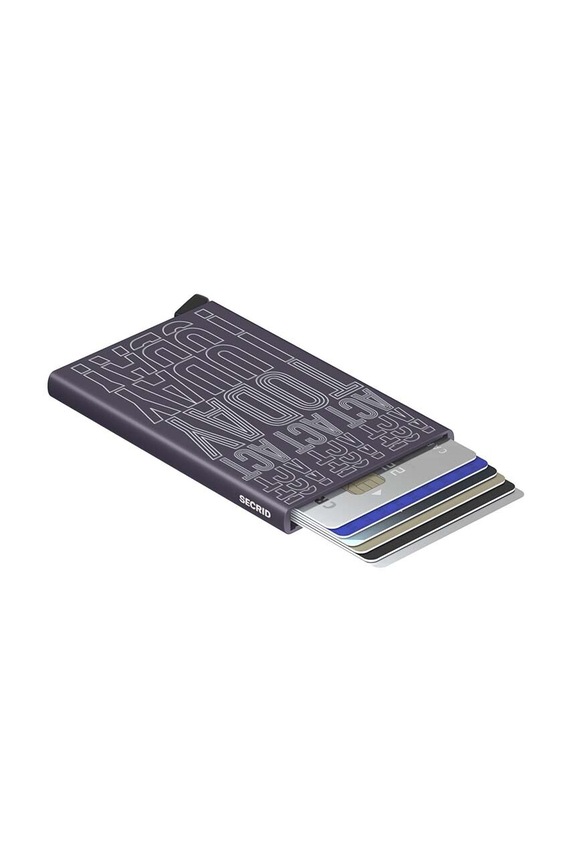 Doplnky Peňaženka Secrid Laser Dark Purple CLa.Act.Today.Dark.Purp fialová