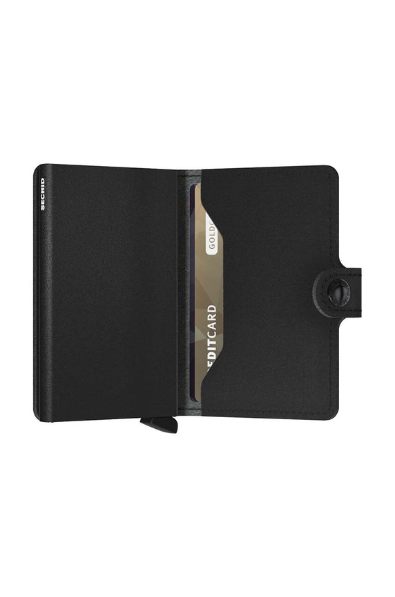 Secrid portfel Miniwallet Yard powder Black czarny MYp.Black