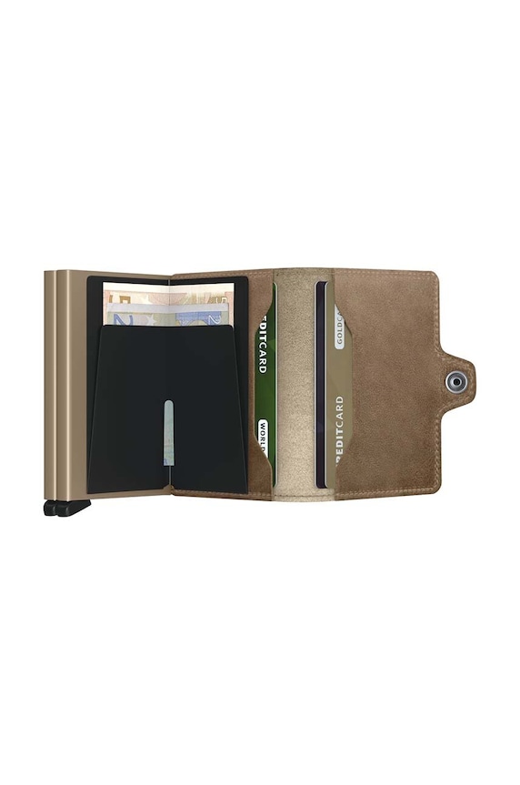 Doplňky Kožená peněženka Secrid Twinwallet Vintage Taupe TV.Taupe béžová