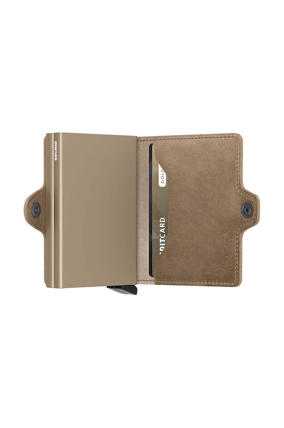 Kožená peněženka Secrid Twinwallet Vintage Taupe béžová TV.Taupe