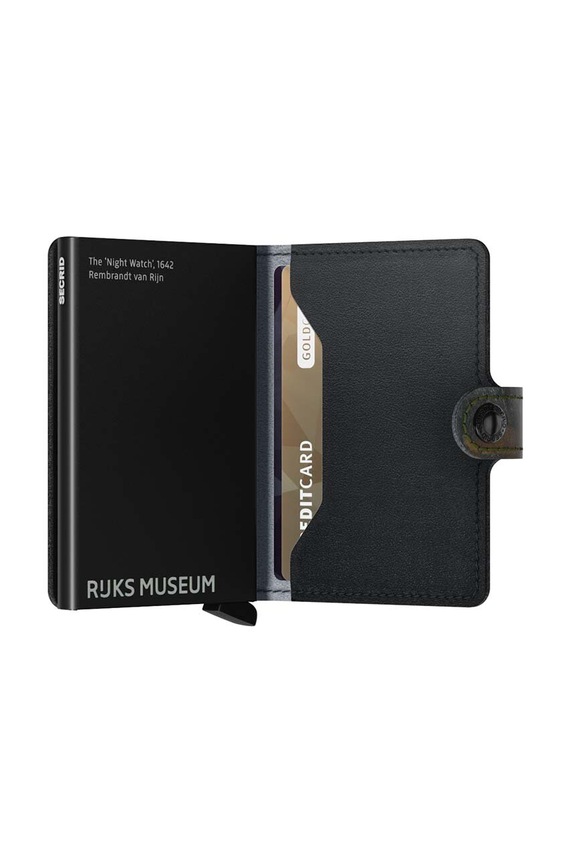 Secrid portfel skórzany Miniwallet Art Night Watch multicolor MAr.Night.Watch