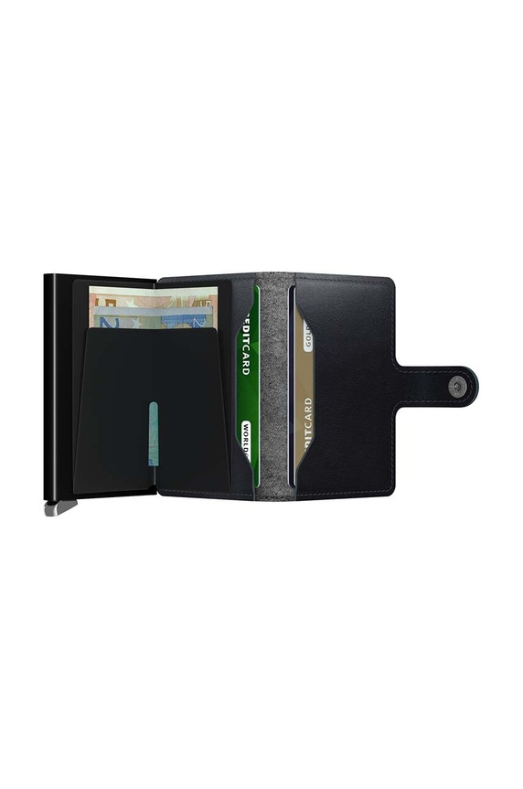 Аксесоари Кожен портфейл Secrid MDu.Black черен