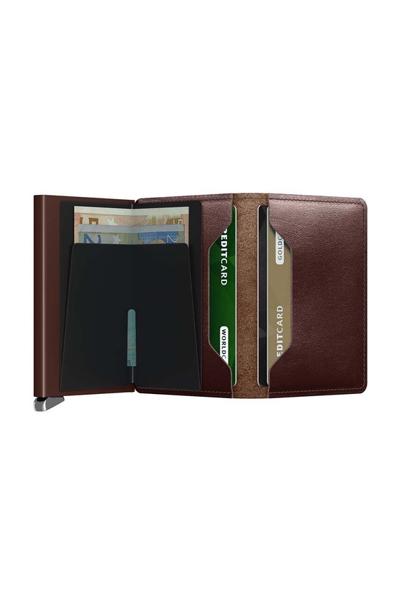 Аксесоари Кожен портфейл Secrid SDu.DarkBrown кафяв