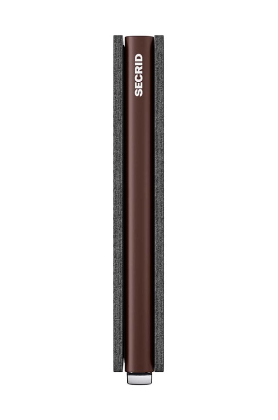 Кожен портфейл Secrid SDu.DarkBrown кафяв