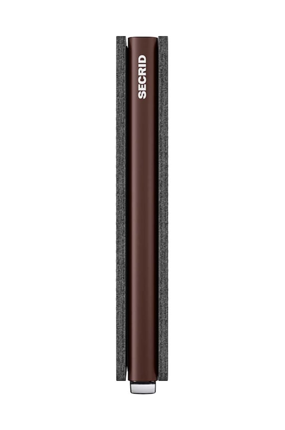 Кожен портфейл Secrid SDu.DarkBrown кафяв
