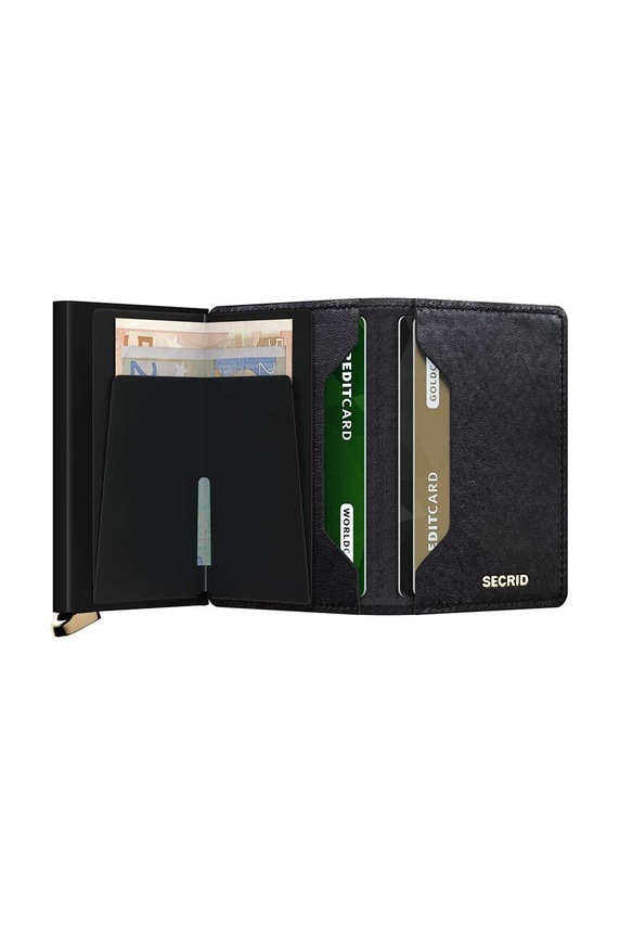 Dodaci Kožni novčanik Secrid SEd.Black crna