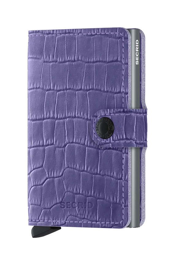 Secrid portofel piele violet MCl.Lavender