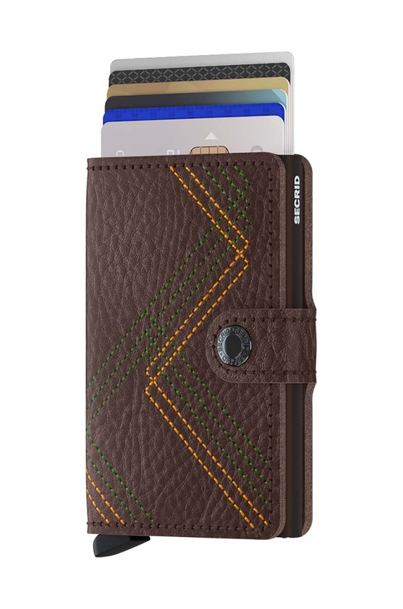 Secrid portofel MSt.Linea.Espresso maro ZA00