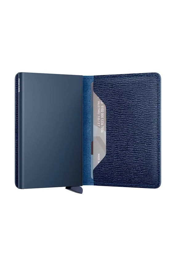 Kožni novčanik Secrid mornarsko plava SC.Navy