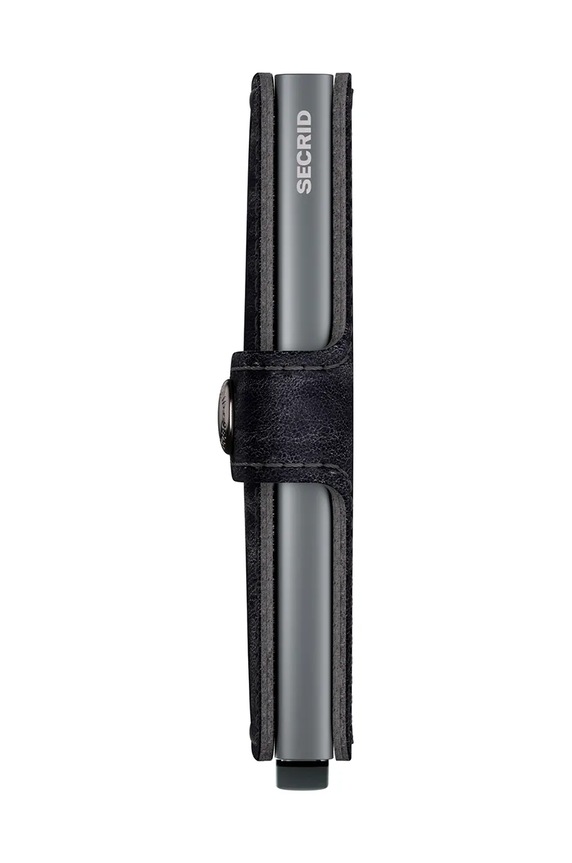 Secrid portfel skórzany MDM.Grey szary