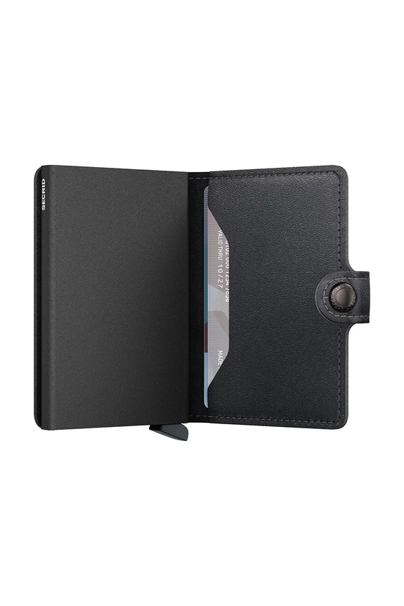 Secrid portfel skórzany czarny MPc.Black