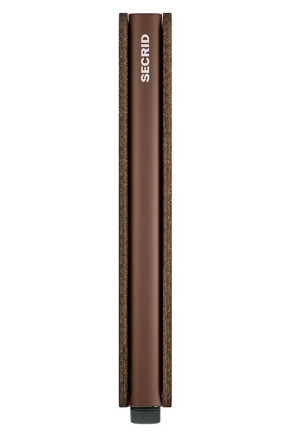 Secrid portofel de piele SO.Chocolate maro
