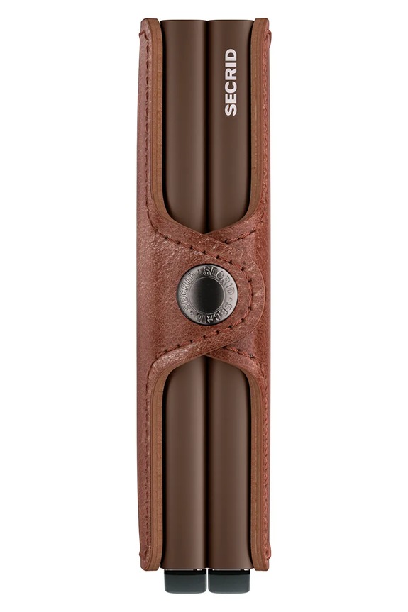 Kožni novčanik Secrid TV.Cognac.Brown smeđa
