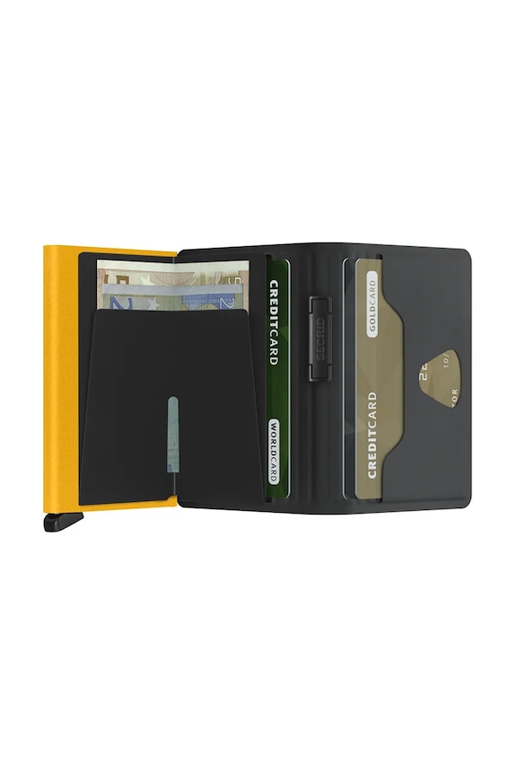 Accesorii Secrid portofel BTP.Black.Ochre negru