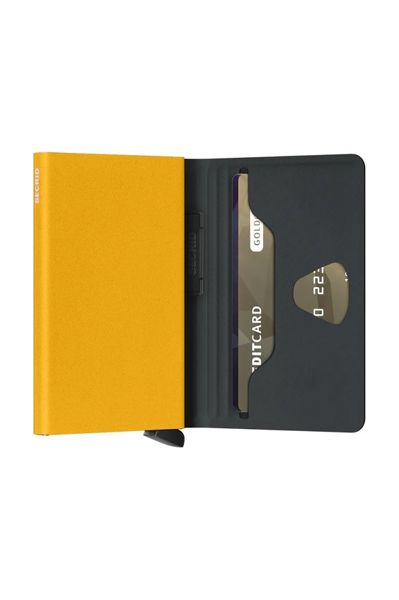 Secrid portofel negru BTP.Black.Ochre