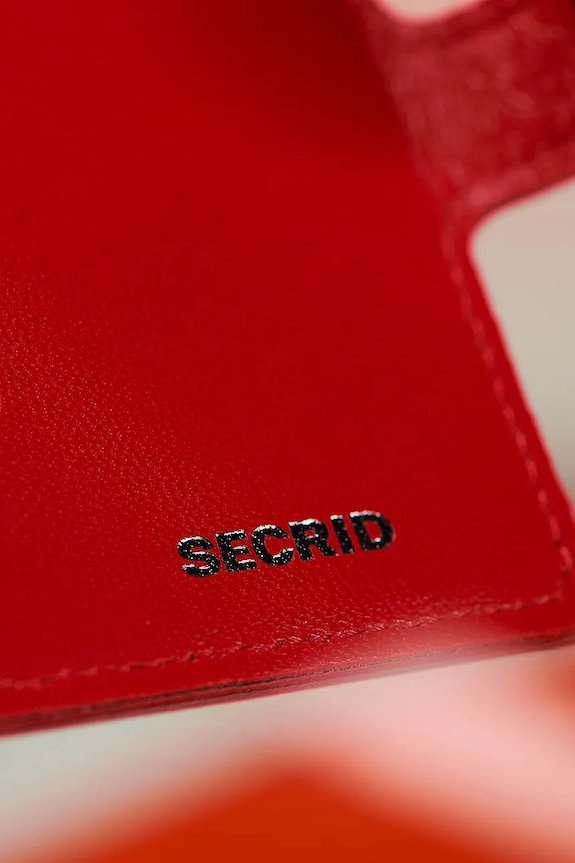 Δερμάτινο πορτοφόλι Secrid MEd.Red
