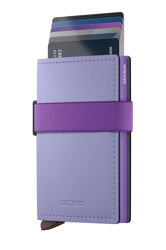 Secrid portfel RFID skórzany MATTE BMa.Matte fioletowy ZA00