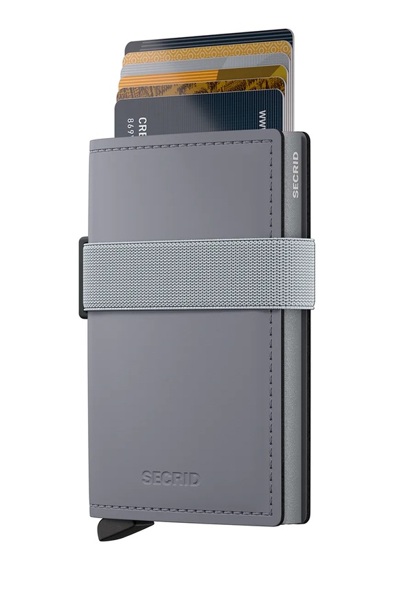 Secrid portfel RFID skórzany MATTE BMa.Matte szary ZA00