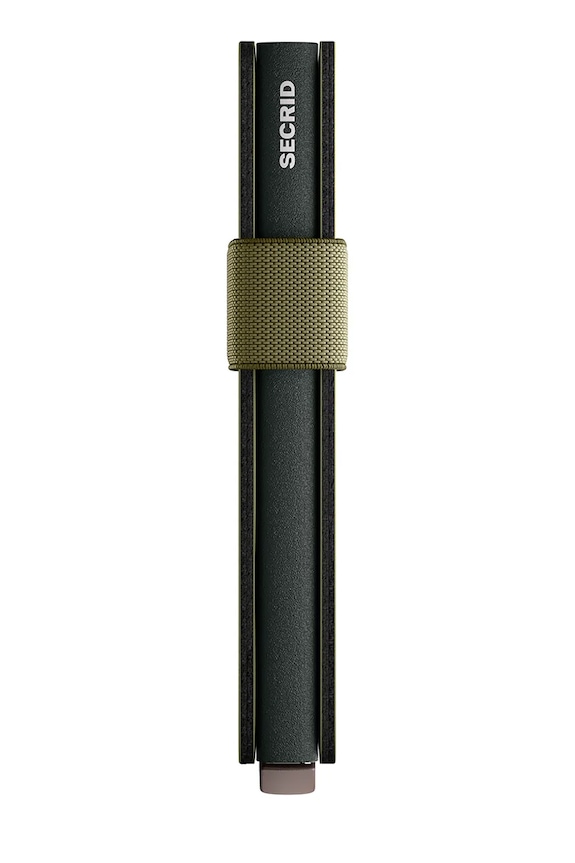 Secrid portfel RFID skórzany MATTE BMa.Matte zielony