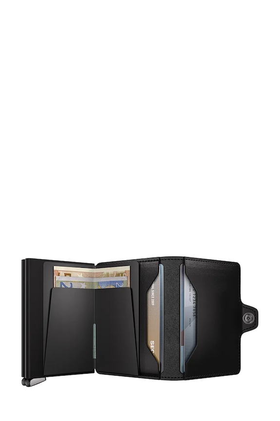 Doplnky Kožená peňaženka Secrid DUSK Twinwallet.Dusk čierna