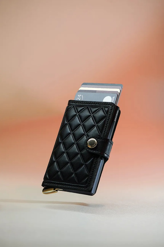 Шкіряний гаманець Secrid EMBOSS DIAMOND MEd.Emboss.Diamond