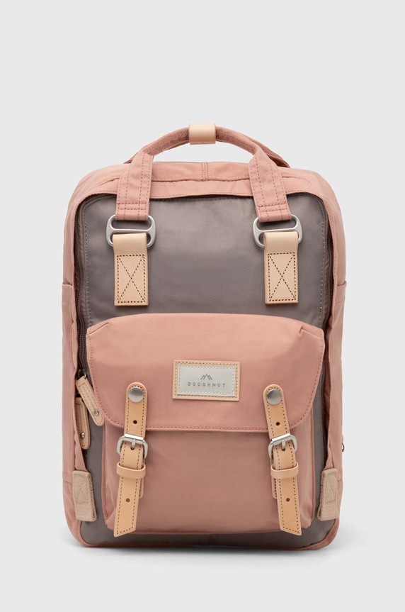 Doughnut - Σακίδιο πλάτης Macaroon υφασμάτινο ροζ D010.7590