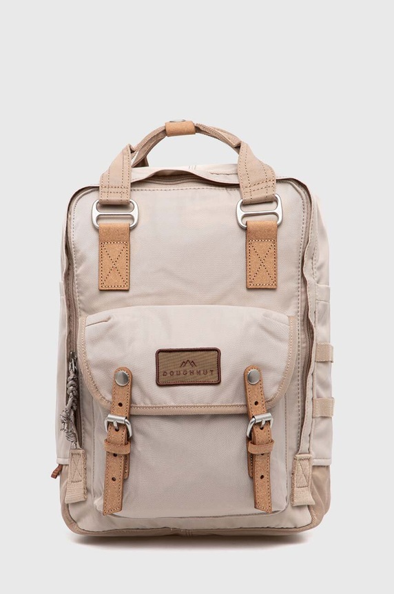 Doughnut rucsac Macaroon incape in A4 bej D010HA.0009