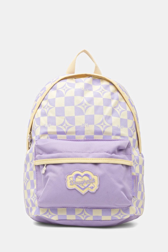 Doughnut hátizsák Plus One Mini Kaleido textil lila D349MKD.000194