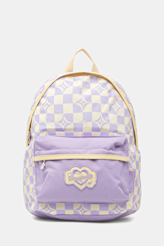Doughnut hátizsák Plus One Mini Kaleido textil lila D349MKD.000194