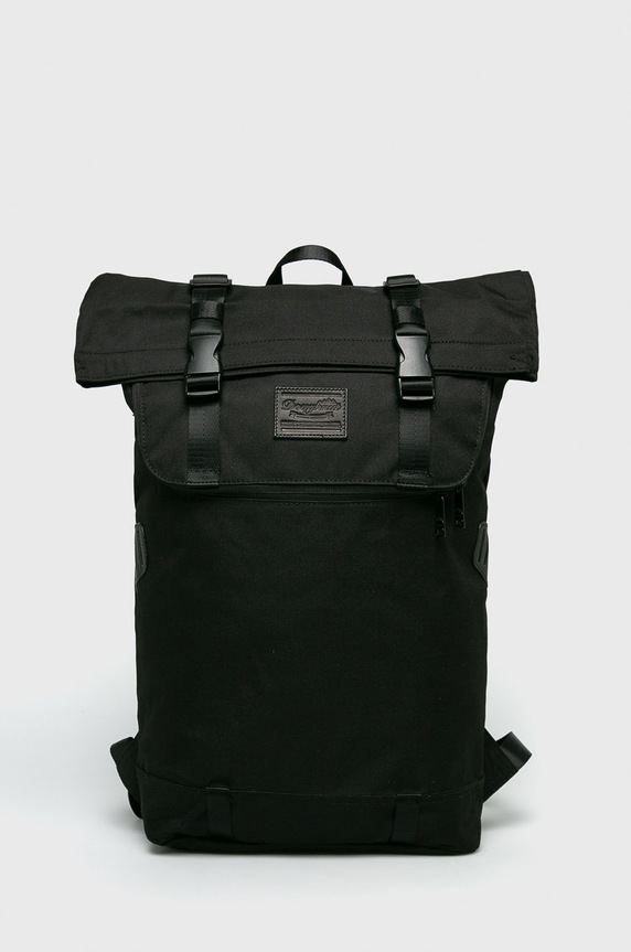 Doughnut - Σακίδιο πλάτης Christopher Black Series υφασμάτινο μαύρο D195AB.0003