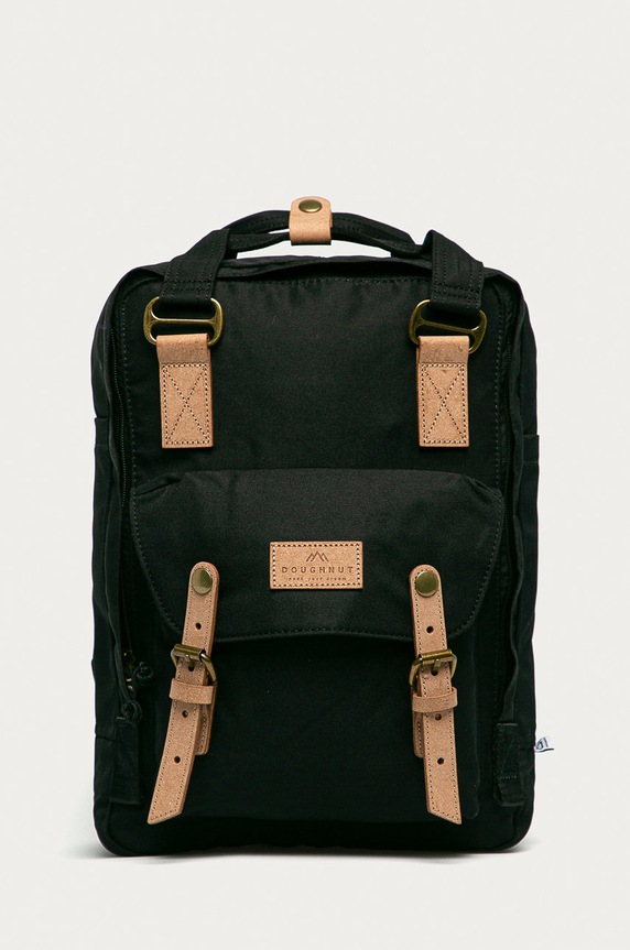 Doughnut - Ruksak Macaroon Reborn jednofarebný čierna D010RE.0003