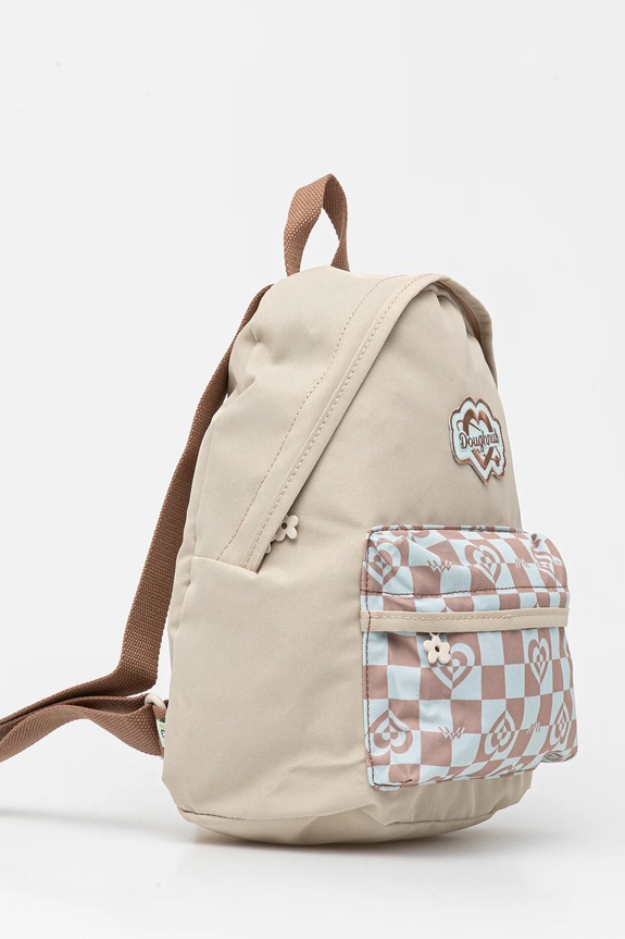 Σακίδιο πλάτης Doughnut Plus One Mini Kaleido D349MKD.000195 μπεζ AA00