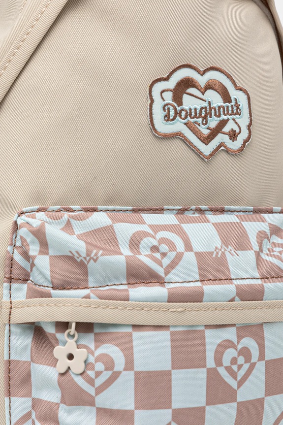 Σακίδιο πλάτης Doughnut Plus One Mini Kaleido D349MKD.000195 μπεζ