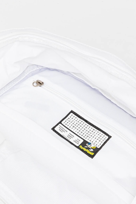 Doughnut zaino Macaroon Large You-Niverse D011YU.0001 bianco