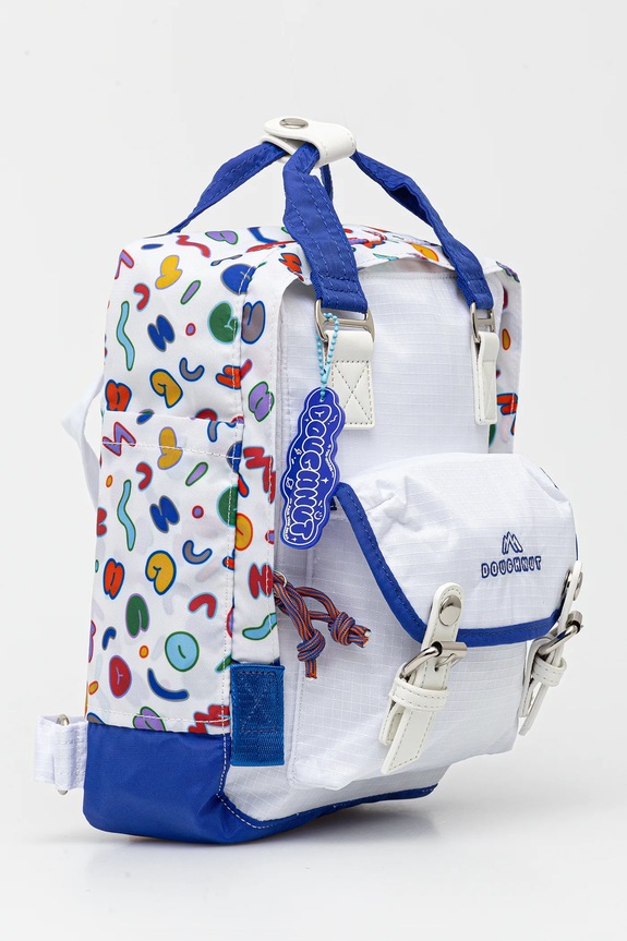 Doughnut zaino Macaroon Mini You-Niverse D124YU.0001 bianco AA00