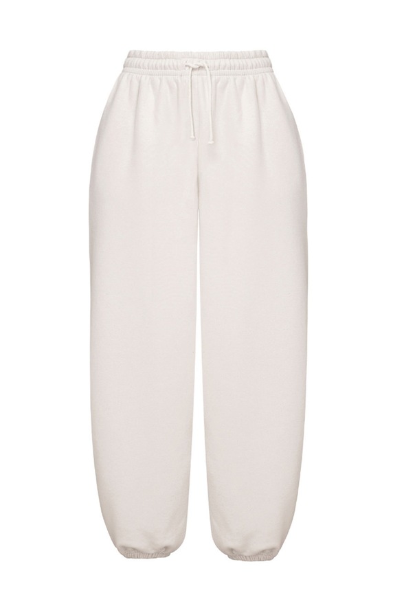 Ruházat MUUV. nadrág Smooth Cotton spodnie.dresowe.SMOOTH bézs
