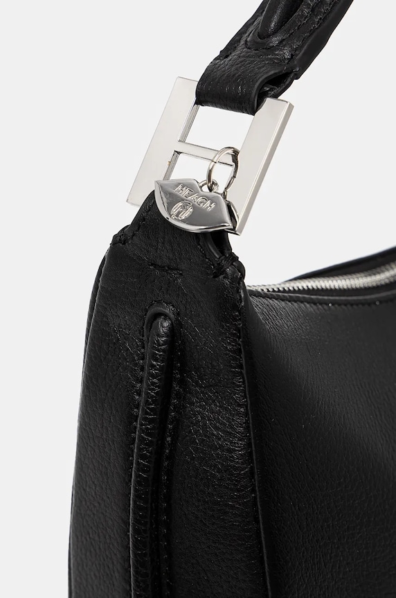 Silvian Heach poseta de piele SPACCANAPOLI negru RCP25028BO