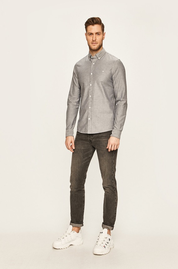 Îmbrăcăminte Calvin Klein - Camasa K10K105280 bleumarin