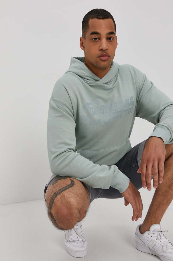 Cross Jeans felső nyomtatásos zöld 25253.620