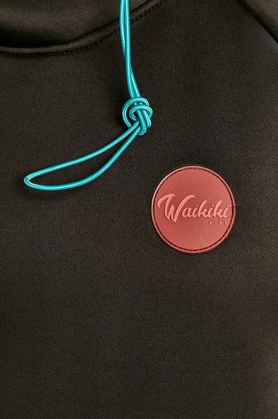 Waikiki Vibe - Bluza HBS czarny