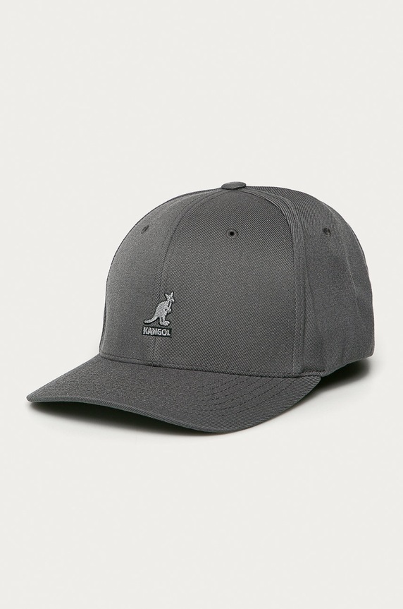 Kangol - Czapka z domieszką wełny szary 8650BC.DF026