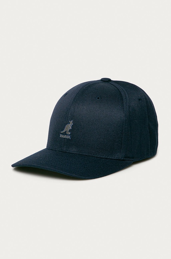 Kangol - Czapka z domieszką wełny granatowy 8650BC.DB404