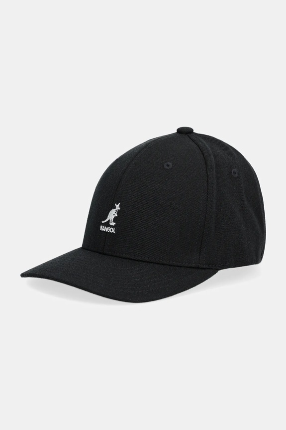 Kangol - Czapka z domieszką wełny czarny 8650BC.BK001
