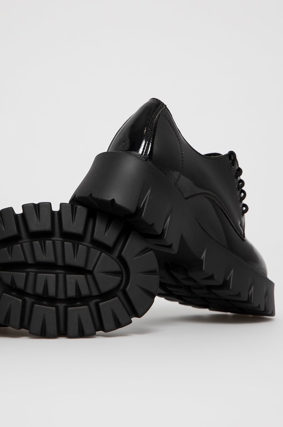 Cipők Altercore félcipő Deidra Vegan Black Patent DEIDRA.VEGAN.BLACK.P fekete