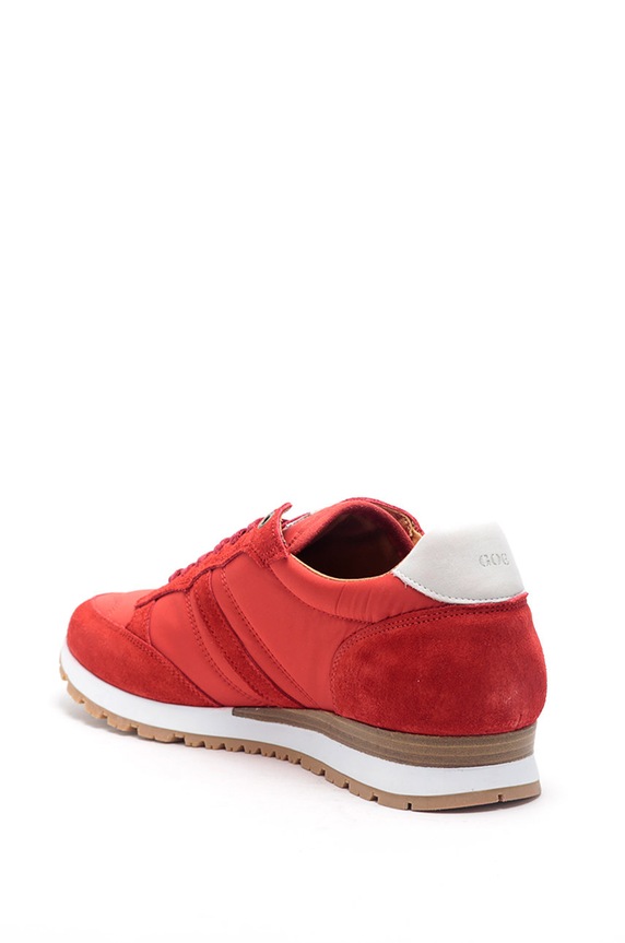 GOE - Buty skórzane czerwony HH1N4057